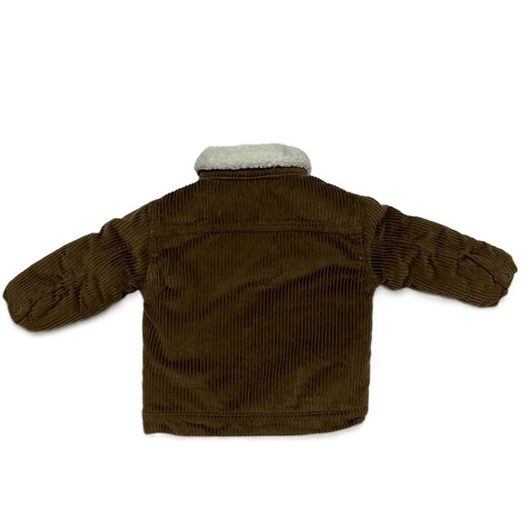 Volcom Baby Boy Corduroy Jacket with Sherpa Lining, Size 18 Months - Picture 2 of 5